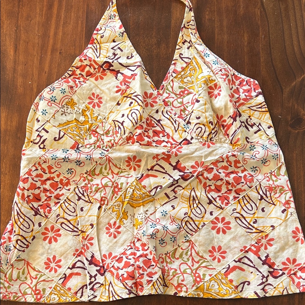 J. Crew Multicolor Floral Camisole